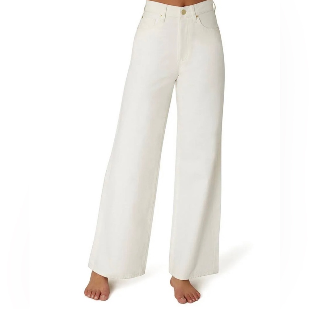 High rise wide leg